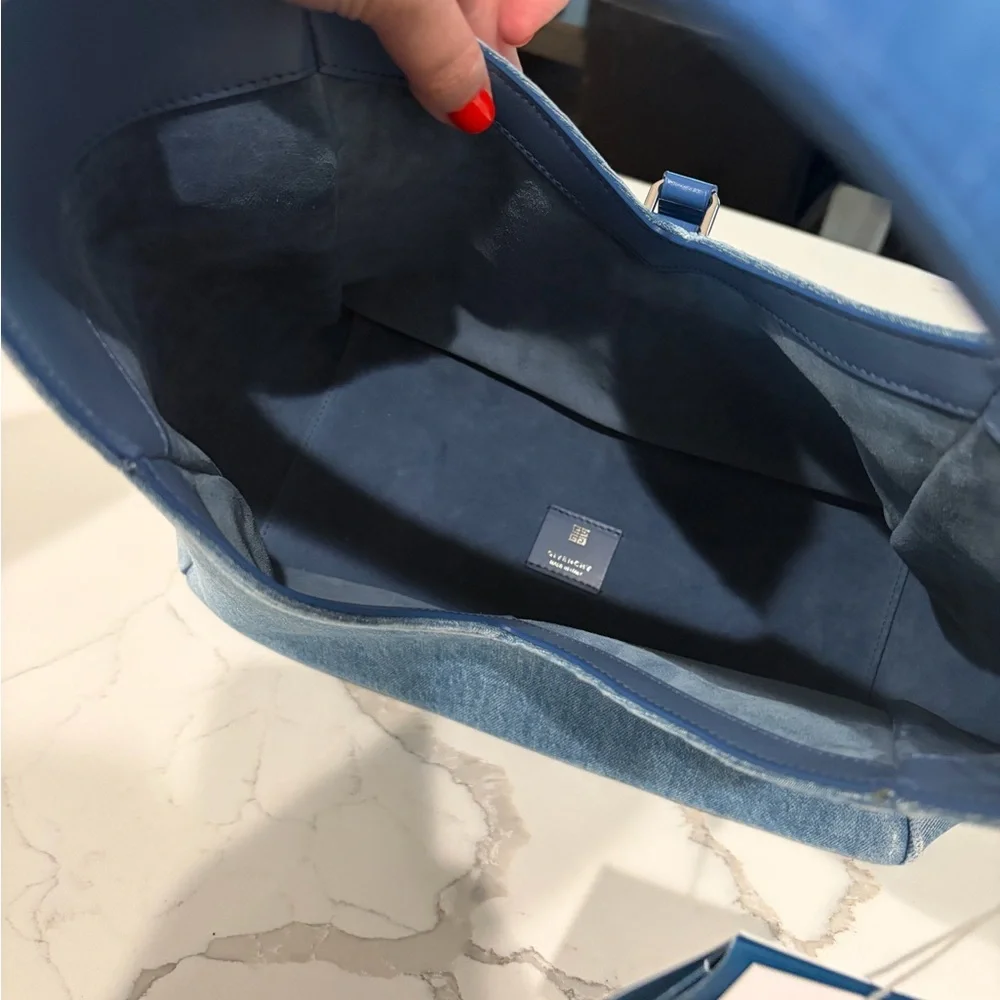 NWT Givenchy Denim Hobo Bag
